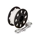 Tecline spool 30 m with stainless steel double end